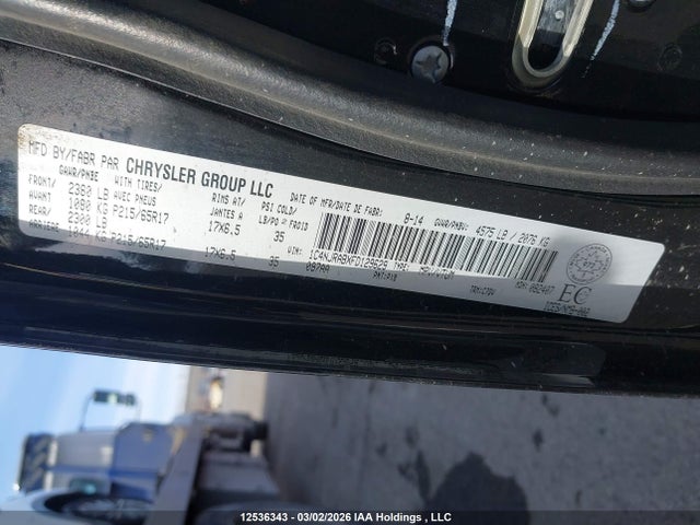 Aukcja sprzedaży 2015 Jeep Patriot, vin: 1C4NJRABXFD129629, numer aukcji: 12536343