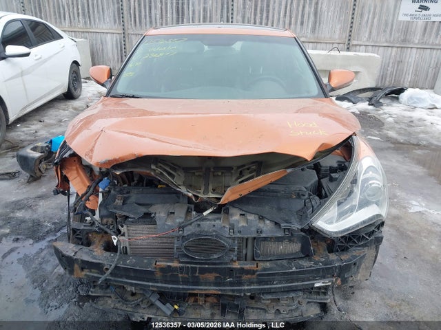 2015 Hyundai Veloster Turbo მანქანა იყიდება აუქციონზე, vin: KMHTC6AE8FU236877, აუქციონის ნომერი: 12536357