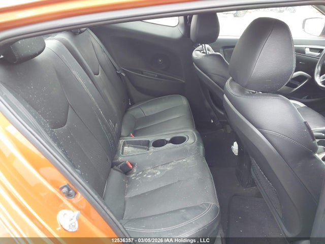2015 Hyundai Veloster Turbo მანქანა იყიდება აუქციონზე, vin: KMHTC6AE8FU236877, აუქციონის ნომერი: 12536357