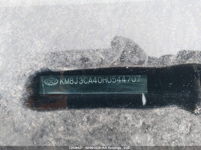 KM8J3CA40HU544707 Hyundai TUCSON SE