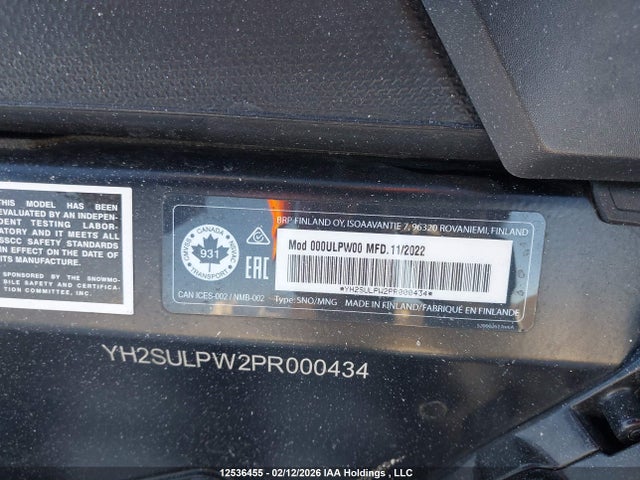 Skidoo Renegade 2023 YH2SULPW2PR000434 Image 9