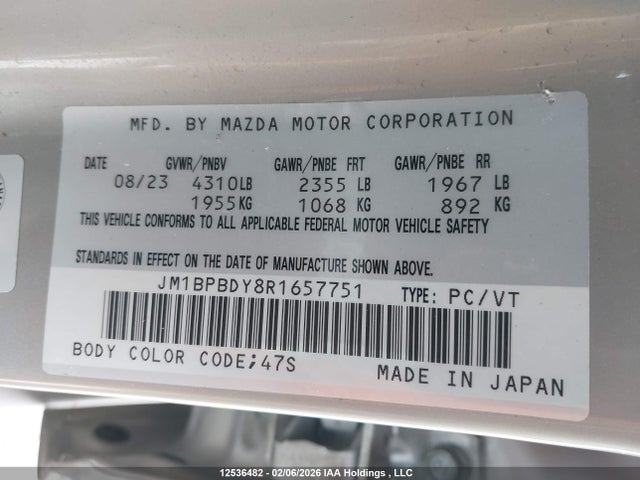 Mazda 3 Gt 2024 JM1BPBDY8R1657751 Image 18