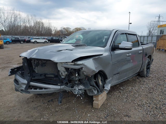12536506 :رقم المزاد ، 1C6SRFLT4KN837497 vin ، 2019 Ram 1500 Rebel مزاد بيع