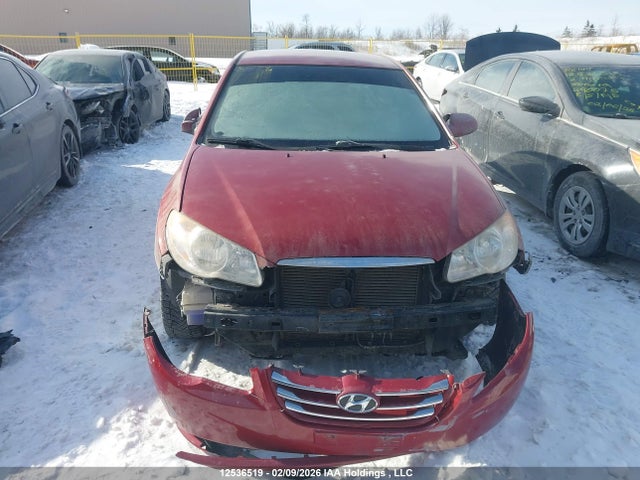 12536519 :رقم المزاد ، KMHDU4BD1AU192516 vin ، 2010 Hyundai Elantra Blue/gls/se مزاد بيع