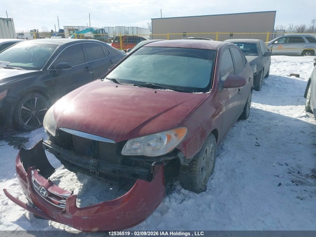12536519 :رقم المزاد ، KMHDU4BD1AU192516 vin ، 2010 Hyundai Elantra Blue/gls/se مزاد بيع