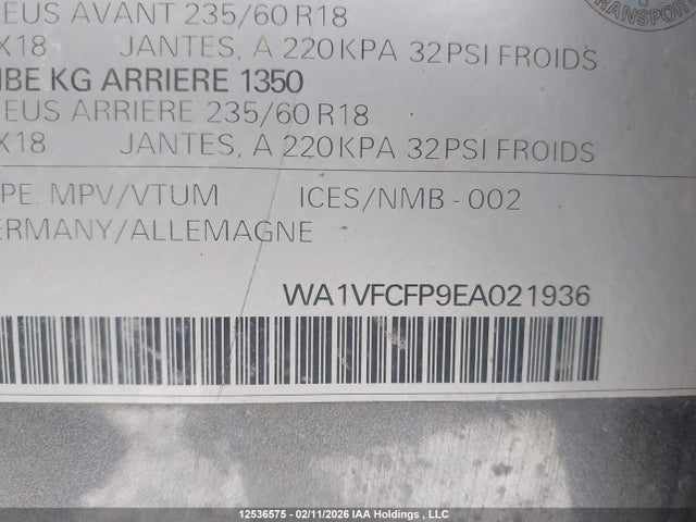 WA1VFCFP9EA021936 Audi Q5 2.0 Technik