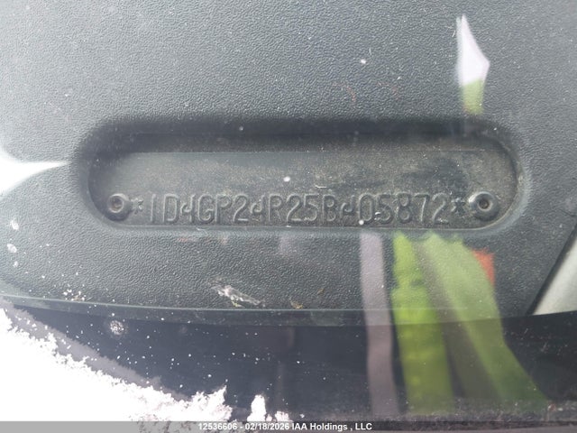 2005 Dodge Grand Caravan Se მანქანა იყიდება აუქციონზე, vin: 1D4GP24R25B405872, აუქციონის ნომერი: 12536606