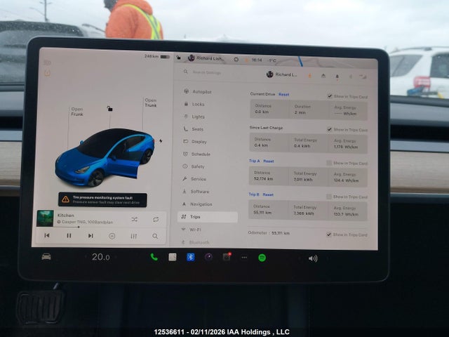 5YJ3E1EA6MF016961 Tesla Model 3 Standard Range/standard Range Plus
