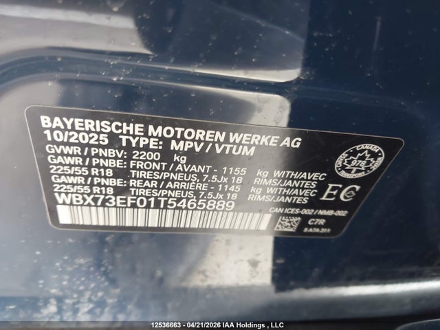 WBX73EF01T5465889 BMW X1 Xdrive28i