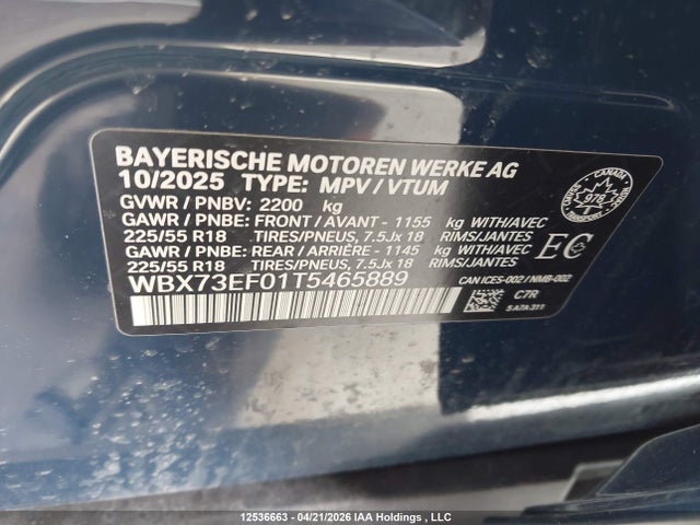 WBX73EF01T5465889 BMW X1 Xdrive28i