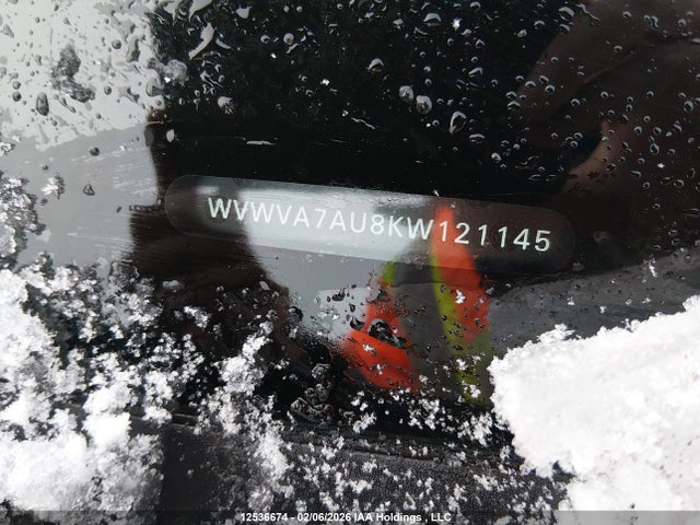 WVWVA7AU8KW121145 Volkswagen Golf R