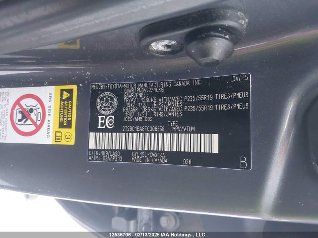 2T2BC1BA8FC008658 Lexus Rx 450h Sportdesign