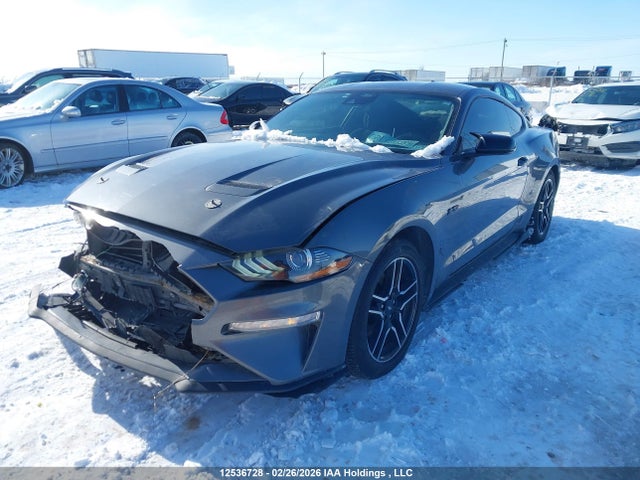 12536728 :رقم المزاد ، 1FA6P8THXM5130145 vin ، 2021 Ford Mustang Ecoboost مزاد بيع