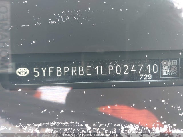 Toyota COROLLA LE 2020 5YFBPRBE1LP024710 Image 19