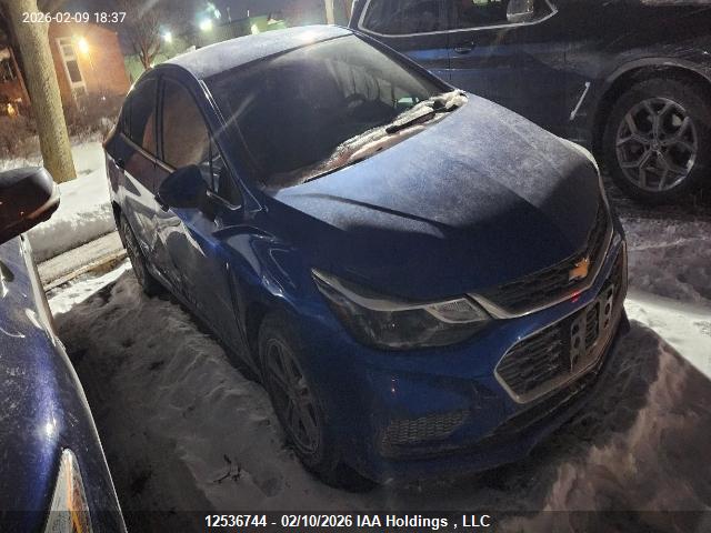 Aukcja sprzedaży 2017 Chevrolet Cruze Lt Auto, vin: 3G1BE5SM7HS554852, numer aukcji: 12536744
