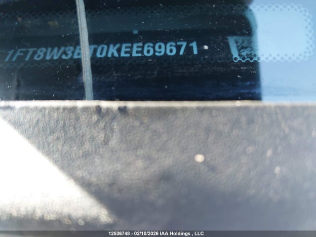 Aukcja sprzedaży 2019 Ford F-350 Lariat, vin: 1FT8W3BT0KEE69671, numer aukcji: 12536748