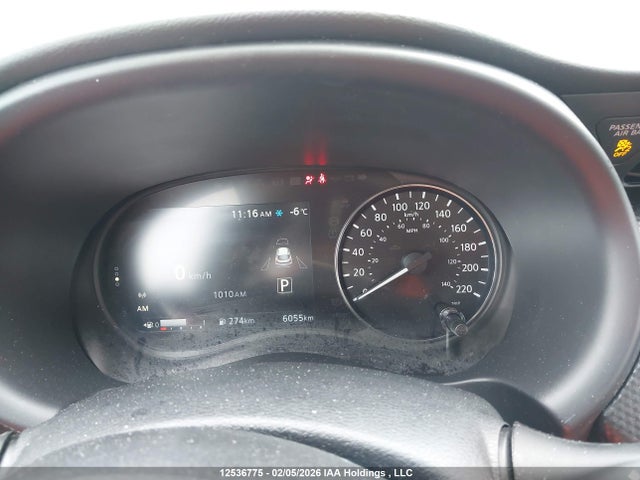 2025 Nissan Kicks Play Sv მანქანა იყიდება აუქციონზე, vin: 3N1CP5CV3SL509229, აუქციონის ნომერი: 12536775