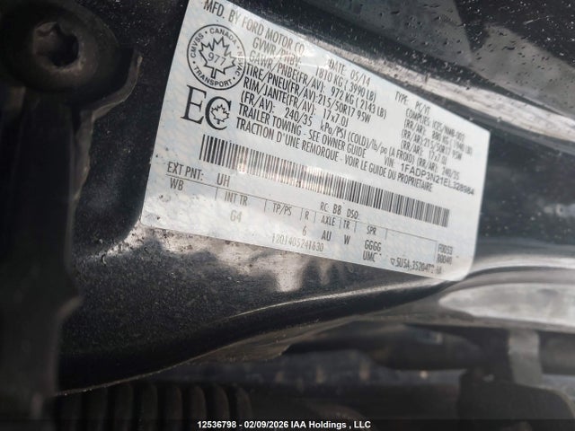 1FADP3N21EL328984 Ford Focus Titanium