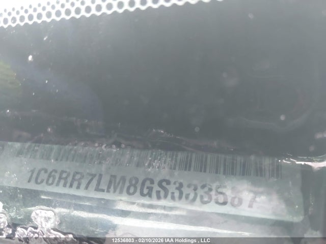 1C6RR7LM8GS333587 RAM 1500 Slt