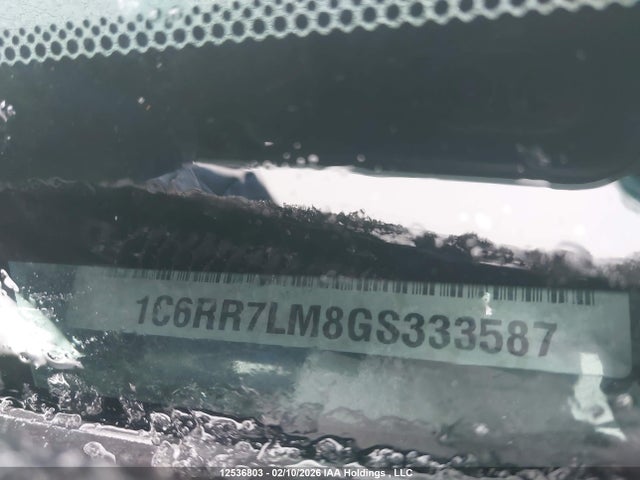 1C6RR7LM8GS333587 RAM 1500 Slt