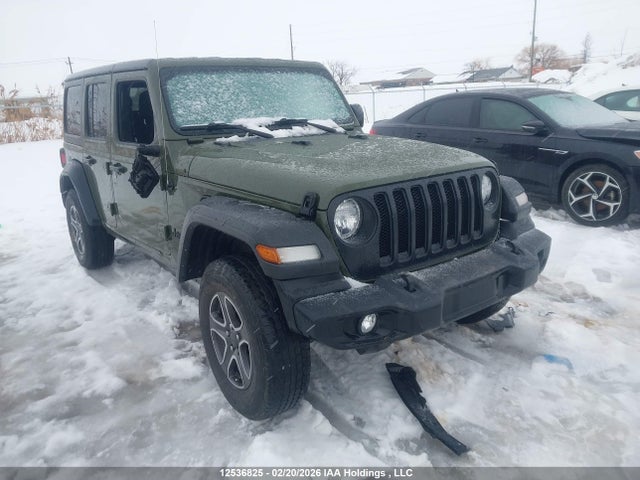 12536825 :رقم المزاد ، 1C4HJXDG8MW737532 vin ، 2021 Jeep Tj مزاد بيع