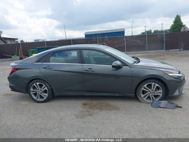 12536897 :رقم المزاد ، KMHLN4AG5MU109002 vin ، 2021 Hyundai Elantra Ultimate Ivt With Tech Package With Two-tone Interior مزاد بيع