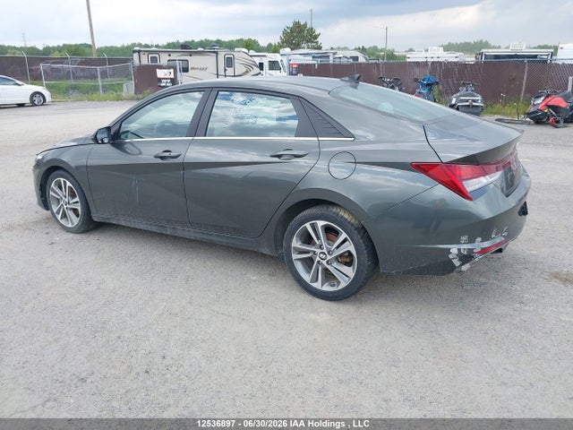 12536897 :رقم المزاد ، KMHLN4AG5MU109002 vin ، 2021 Hyundai Elantra Ultimate Ivt With Tech Package With Two-tone Interior مزاد بيع