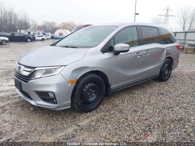 2018 Honda Odyssey Ex მანქანა იყიდება აუქციონზე, vin: 5FNRL6H49JB502002, აუქციონის ნომერი: 12536938