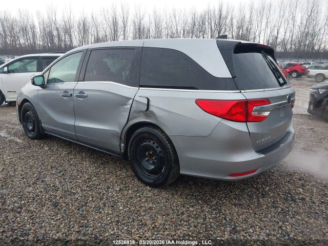 2018 Honda Odyssey Ex მანქანა იყიდება აუქციონზე, vin: 5FNRL6H49JB502002, აუქციონის ნომერი: 12536938