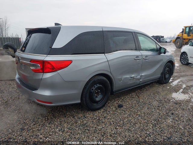 2018 Honda Odyssey Ex მანქანა იყიდება აუქციონზე, vin: 5FNRL6H49JB502002, აუქციონის ნომერი: 12536938