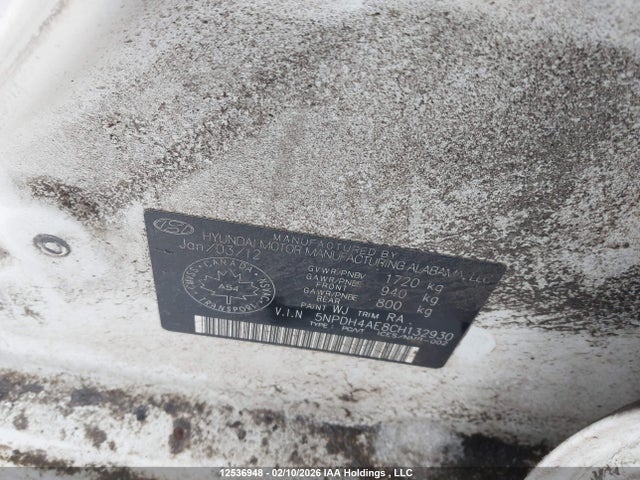 Продажа на аукционе авто 2012 Hyundai Elantra Gl, vin: 5NPDH4AE8CH132930, номер лота: 12536948