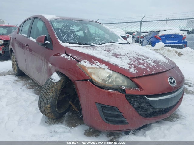 Aukcja sprzedaży 2010 Mazda Mazda3 Gs/gx, vin: JM1BL1SF7A1115228, numer aukcji: 12536977