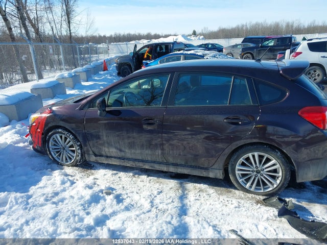 12537043 :رقم المزاد ، JF1GPAD69CG209723 vin ، 2012 Subaru Impreza 2.0i Touring Package مزاد بيع