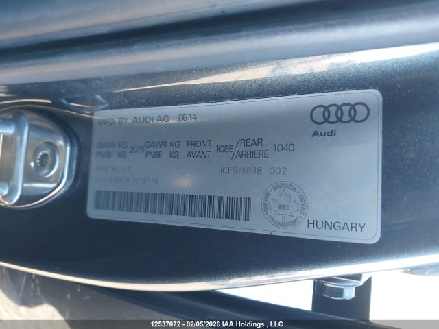 WAUJFRFF3F1019175 Audi A3 2.0t Progressiv