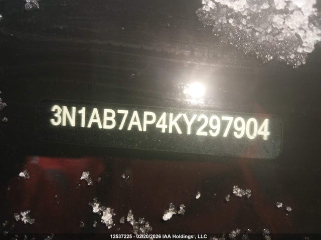 Продажа на аукционе авто 2019 Nissan Sentra 1.8 S/1.8 Sv, vin: 3N1AB7AP4KY297904, номер лота: 12537225