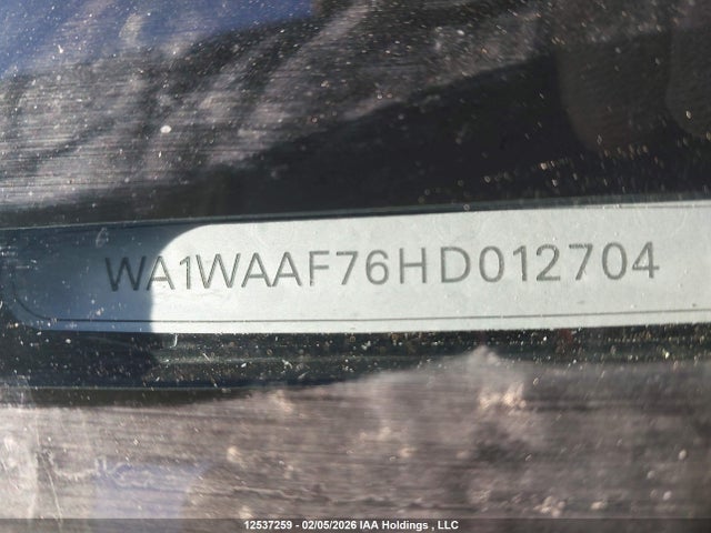 WA1WAAF76HD012704 Audi Q7 Technik S-line