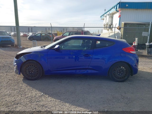 12537306 :رقم المزاد ، KMHTC6AD7EU201527 vin ، 2014 Hyundai Veloster مزاد بيع