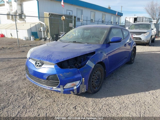 12537306 :رقم المزاد ، KMHTC6AD7EU201527 vin ، 2014 Hyundai Veloster مزاد بيع