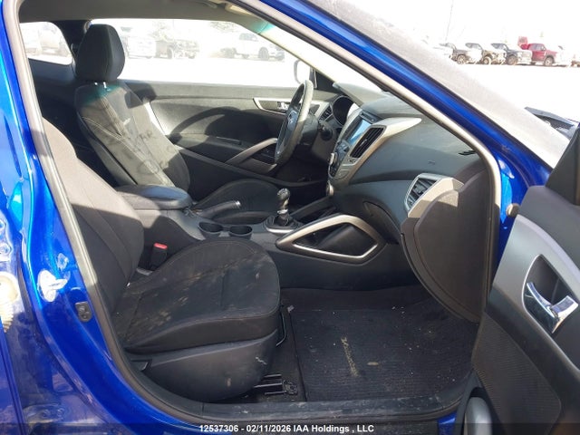 12537306 :رقم المزاد ، KMHTC6AD7EU201527 vin ، 2014 Hyundai Veloster مزاد بيع