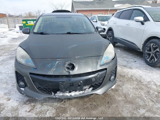 2013 Mazda 3 S მანქანა იყიდება აუქციონზე, vin: JM1BL1W58D1803759, აუქციონის ნომერი: 12537312