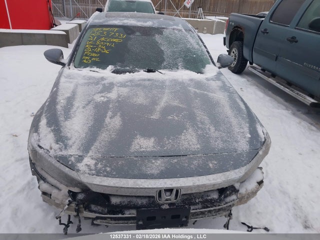 2021 Honda Accord Touring 2.0t მანქანა იყიდება აუქციონზე, vin: 1HGCV2F97MA800912, აუქციონის ნომერი: 12537331