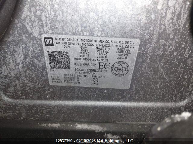 3GKALTEG5RL333107 GMC Terrain Sle