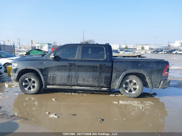 12537364 :رقم المزاد ، 1C6SRFLT7KN843813 vin ، 2019 Ram 1500 Rebel مزاد بيع