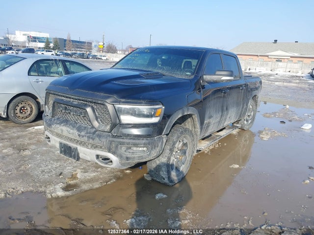 12537364 :رقم المزاد ، 1C6SRFLT7KN843813 vin ، 2019 Ram 1500 Rebel مزاد بيع
