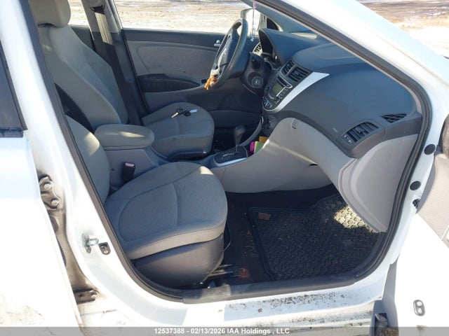 12537388 :رقم المزاد ، KMHCT4AEXCU044263 vin ، 2012 Hyundai Accent Gls/gs مزاد بيع