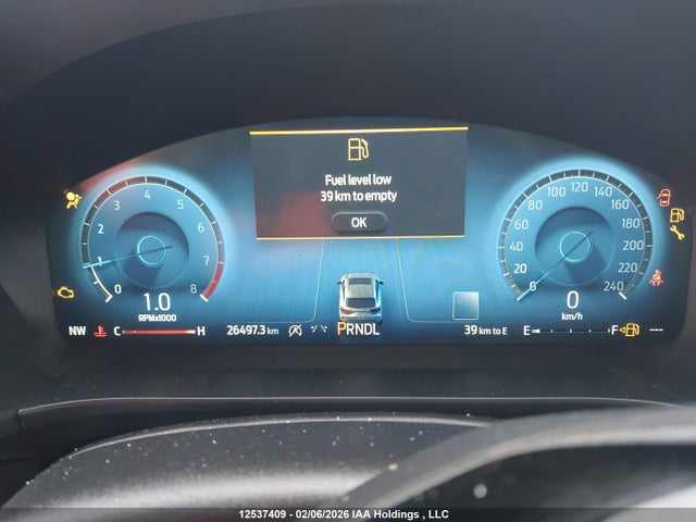 12537409 :رقم المزاد ، 1FMCU9JA9SUB24496 vin ، 2025 Ford Escape Platinum مزاد بيع