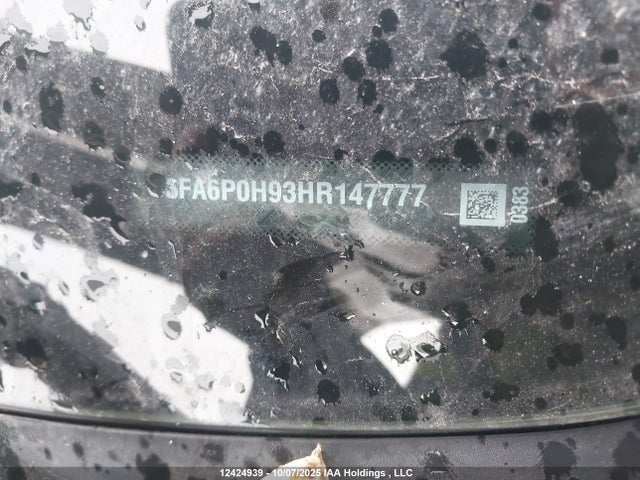 3FA6P0H93HR147777 Ford FUSION SE