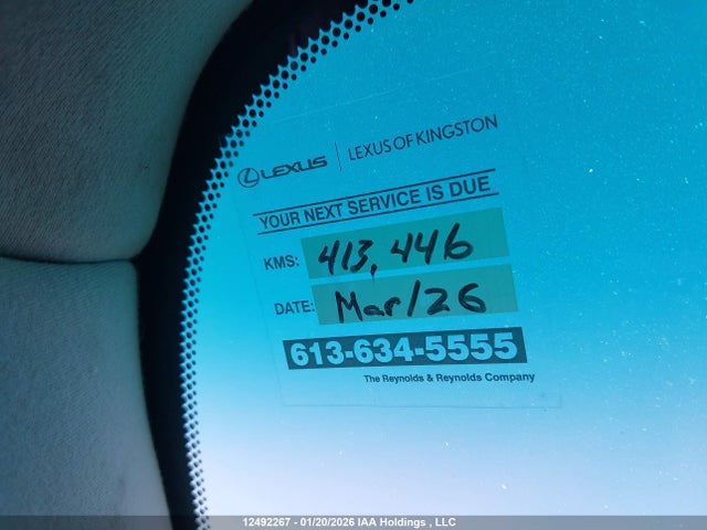 12492267 :رقم المزاد ، JTHDU46FX95009912 vin ، 2009 Lexus Ls 600h مزاد بيع