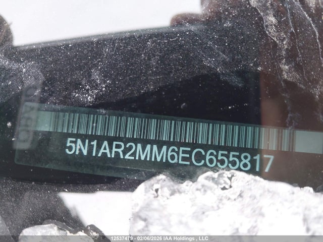 5N1AR2MM6EC655817 Nissan Pathfinder