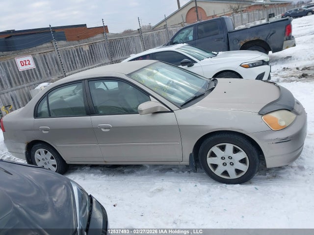 12537493 :رقم المزاد ، 2HGES16892H903699 vin ، 2002 Honda Civic Lx مزاد بيع